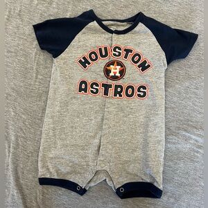 Houston Astros Baby Romper